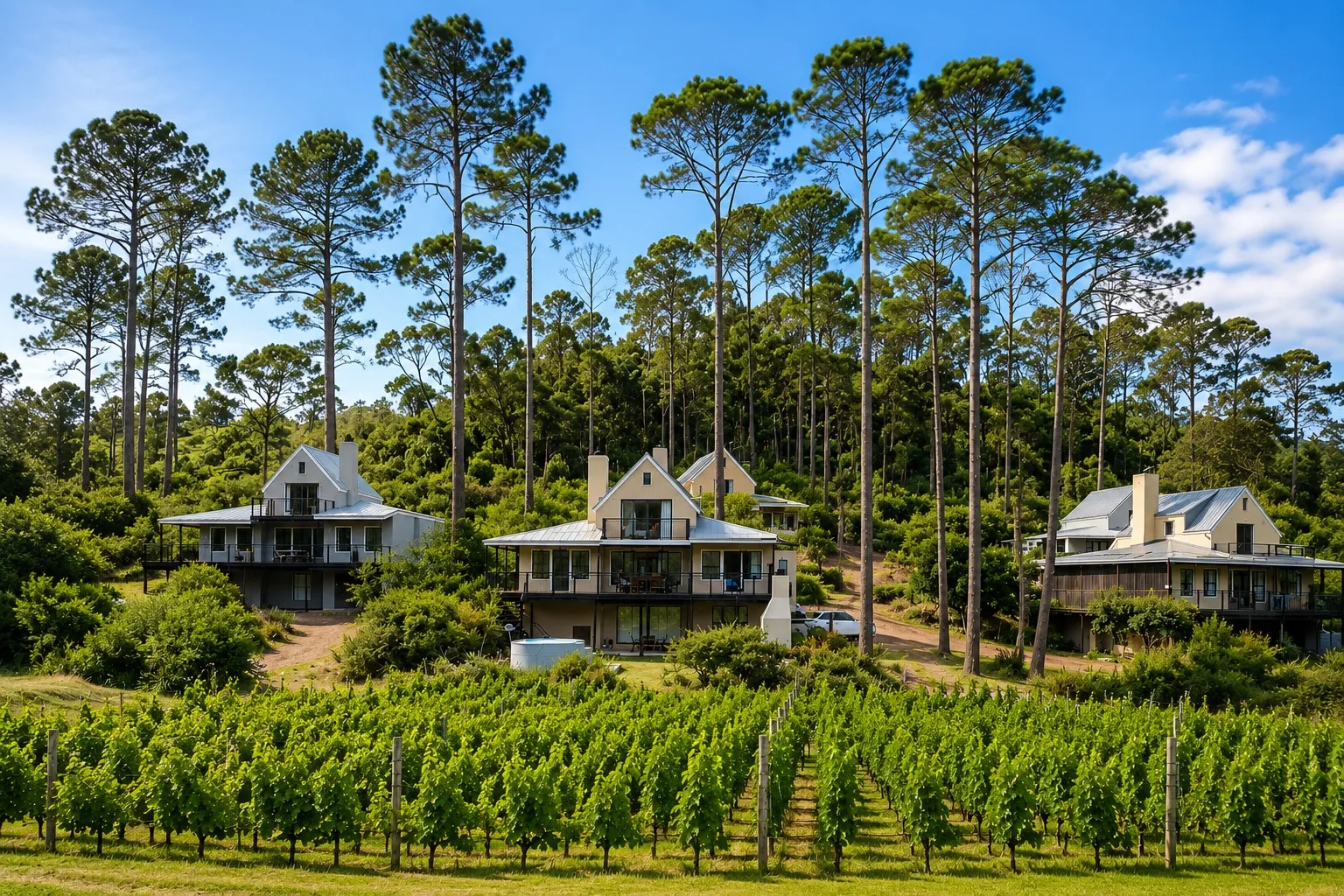 Silvermist Wine Farm house and estate, Constantia, Cape Town